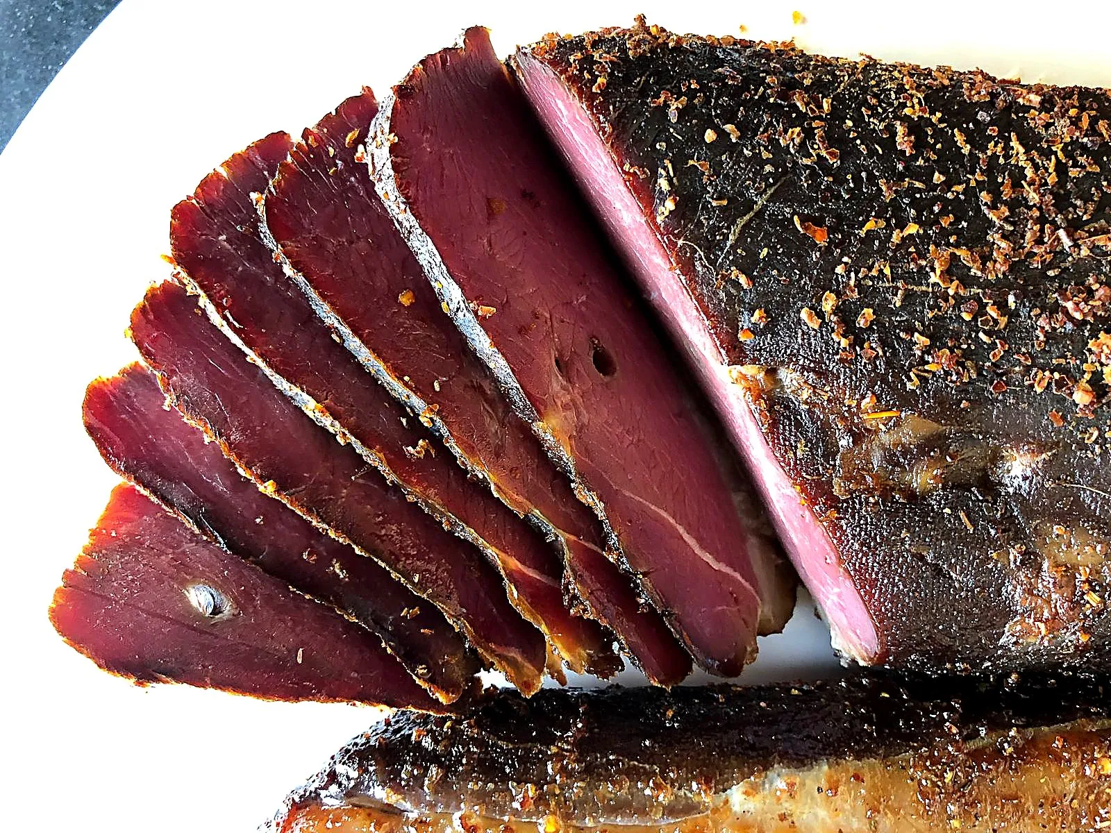 Magret de canard fumé maison