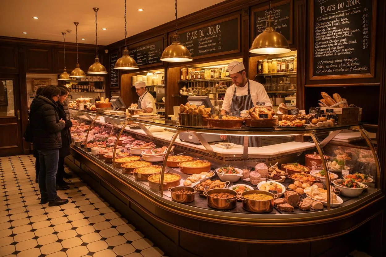 Comptoir traiteur de la boucherie